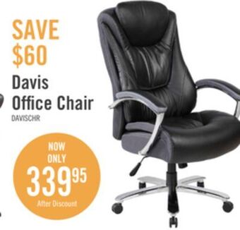 The Brick Davis premium office chair offer