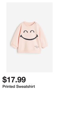 H&M Printed sweatshirt offer