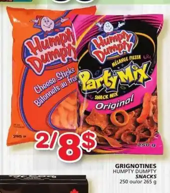 IGA SNACKS 250 or 265 g offer