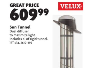 Home Hardware Sun tunnel offer