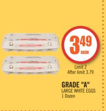 Shoppers Drug Mart Grade a large white eggs offer