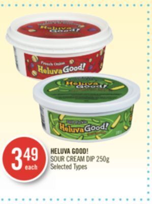 Shoppers Drug Mart Heluva good! sour cream dip 250g offer