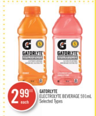 Shoppers Drug Mart Gatorlyte electrolyte beverage offer