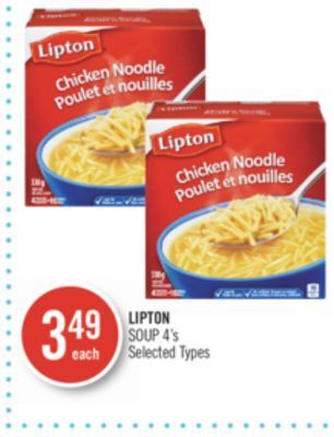 Shoppers Drug Mart Lipton soup offer
