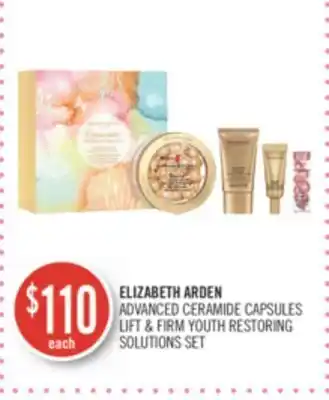 Shoppers Drug Mart Elizabeth arden advanced ceramide capsules lift & firm youth restoring solutions set offer