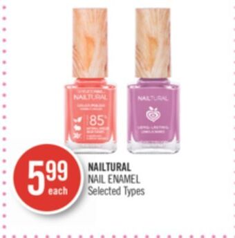 Shoppers Drug Mart Nailtural nail enamel offer
