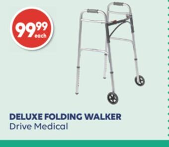 Shoppers Drug Mart Deluxe folding walker drive medical offer