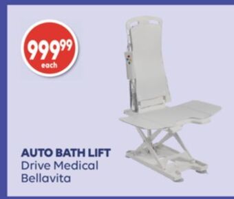 Wellwise by Shoppers Auto bath lift drive medical bellavita offer