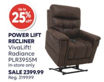 Wellwise by Shoppers Power lift recliner offer