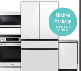 The Brick Samsung kitchen package offer