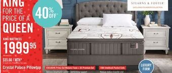 The Brick Beautyrest gl8 euro pillowtop king mattress offer