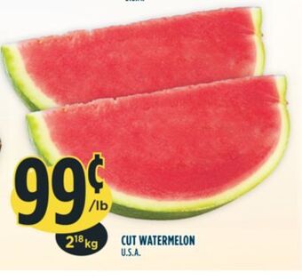 Marché Adonis Cut watermelon offer