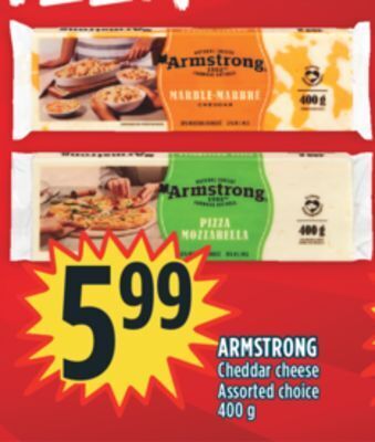 Marché Adonis Armstrong cheddar cheese offer