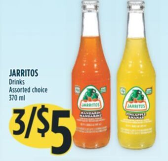 Marché Adonis Jarritos drinks offer