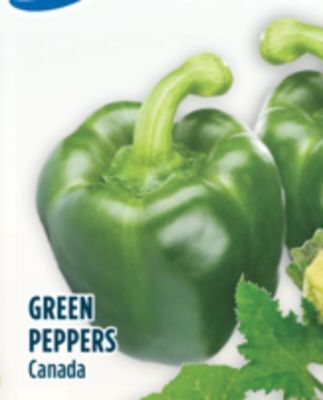 Marché Adonis Green peppers offer