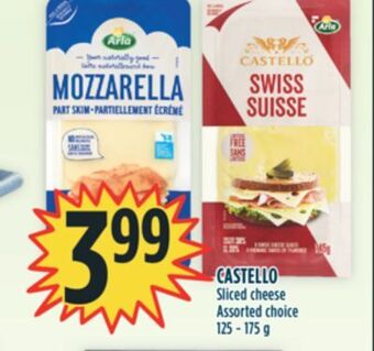 Marché Adonis Castello sliced cheese offer