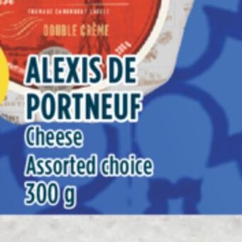 Marché Adonis Alexis de portneuf cheese offer