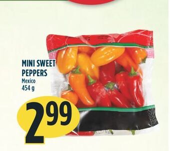 Marché Adonis Mini sweet peppers offer