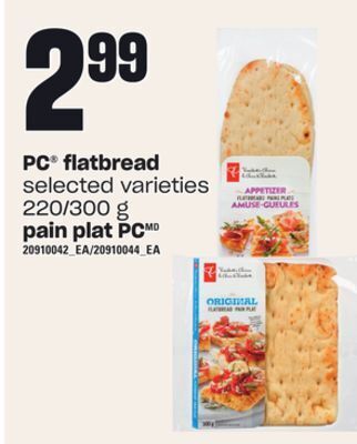 Independent City Market Pc® flatbread, 220/300 g offer