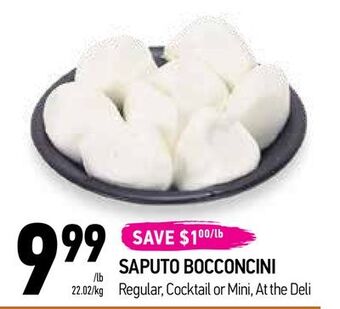 Coppa's Fresh Market Saputo bocconcini offer