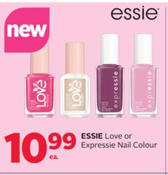 Rexall Essie love or expressie nail colour® offer