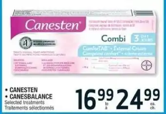 Jean Coutu • CANESTEN • CANESBALANCE offer