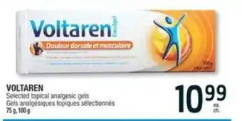 Jean Coutu VOLTAREN 75 g, 100 g offer