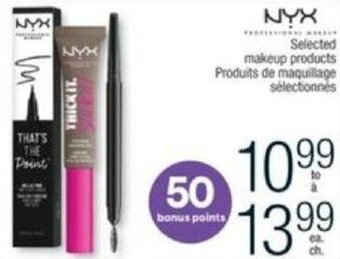 Jean Coutu NYX offer