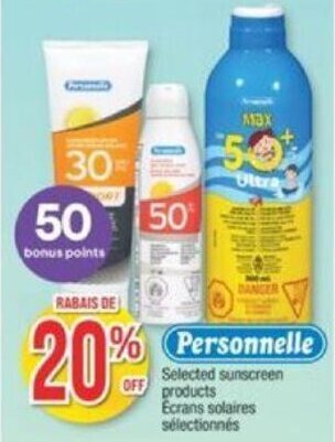 Jean Coutu Personnelle offer