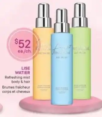 Jean Coutu LISE WATIER Refreshing mist body & hair offer