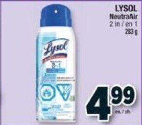 Jean Coutu LYSOL NeutraAir 283 g offer