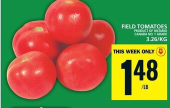 Food Basics FIELD TOMATOES offer