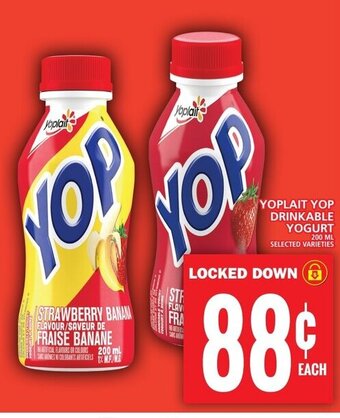 Food Basics YOPLAIT YOP DRINKABLE YOGURT 200ML offer