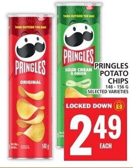 Food Basics PRINGLES POTATO CHIPS offer