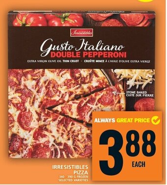 Food Basics IRRESISTIBLES PIZZA offer