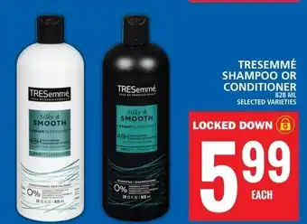 Food Basics TRESEMMÉ SHAMPOO OR CONDITIONER 828ML offer