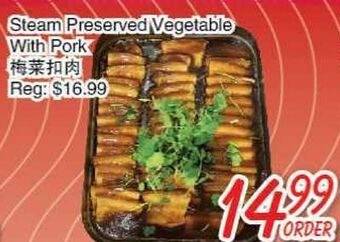 Foody Mart Steam preserved vegetable with pork offer