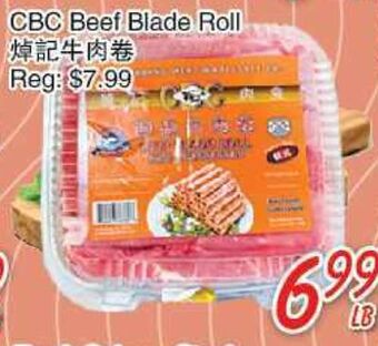 Foody Mart Cbc beef blade roll offer
