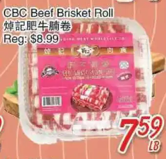 Foody Mart Cbc beef brisket roll offer