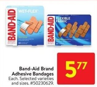 Walmart Band-Aid Brand Adhesive Bandages offer
