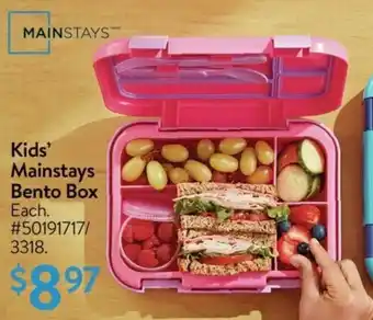 Walmart Kids' Mainstays Bento Box offer