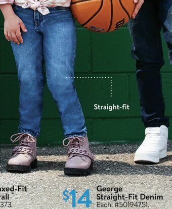 Walmart George Straight-Fit Denim offer