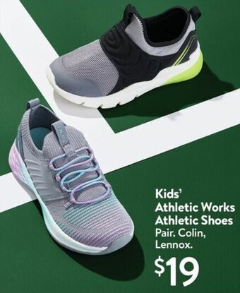 Walmart Kids' Athletic Works Athletic Shoes offer