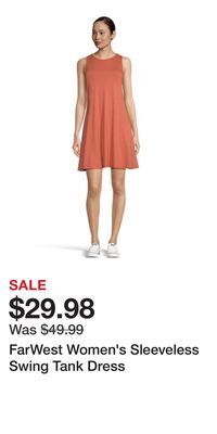 Mark's Farwest women's sleeveless swing tank dress offer