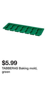 IKEA Tabberas baking mold, green offer