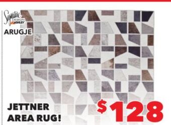 Surplus Furniture Jettner 5x7 washable area rug offer