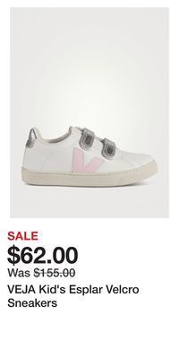 Holt Renfrew Veja kid's esplar velcro sneakers offer
