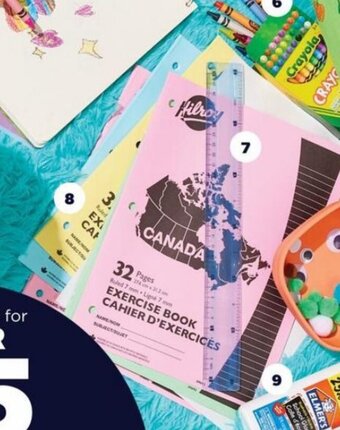Real Canadian Superstore Hilroy Canada exercise books offer