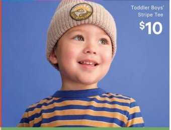Real Canadian Superstore Toddler Boys' Stripe Tee offer