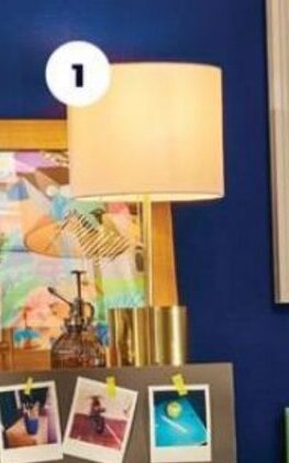 Real Canadian Superstore Life at Home gold desk lamp with holder offer